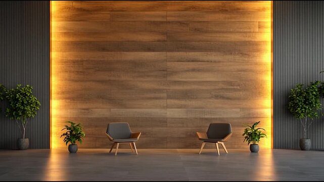 modern living room with fireplace
