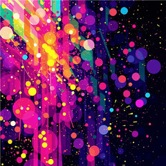 abstract background with circles