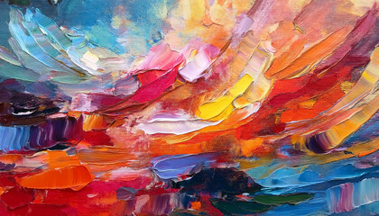 Oil Painting Art Abstraction Abstract Background Soft Brushstrokes