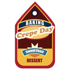 Crepe Day label