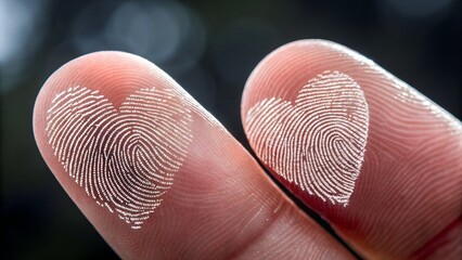 close up of a finger