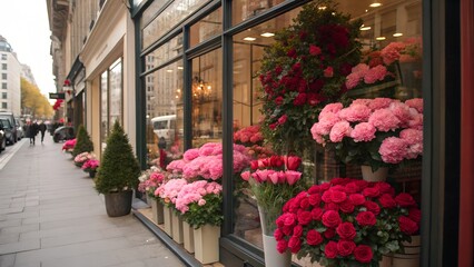flowers in the street