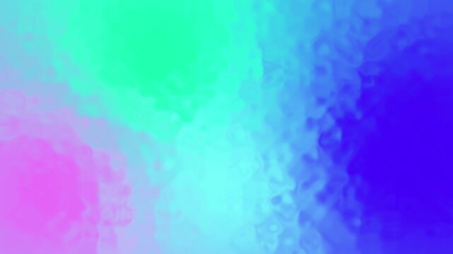 Y2Kスタイルの浮遊する幾何学模様とグリッドのサイバーパンク背景動画