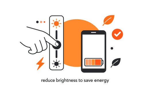Reduce brightness to save energy: sustainability tips for smartphone users