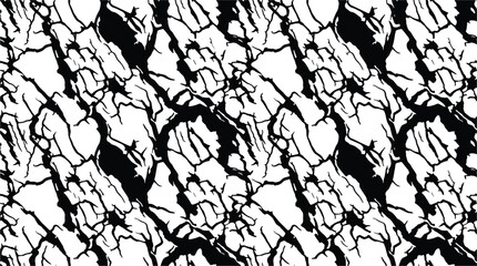 Obraz premium Detailed bark texture for designers. Vector graphic alpine bark pattern for natural and craft projects.