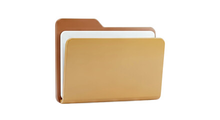 3D Rendered Folder Icon