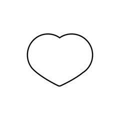 vector icon flat heart valentine's day greeting