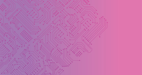 High-tech technology background texture. Circuit board vector illustration.