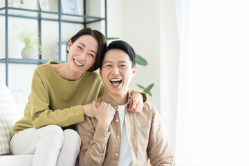 仲良しのミドルの夫婦