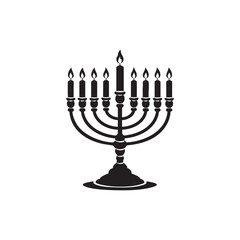 Candle stand icon vector illustration