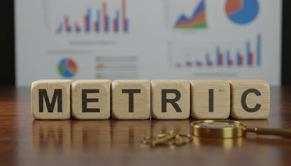 Obraz premium Metric Data View