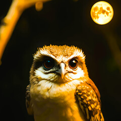 owl on a branch