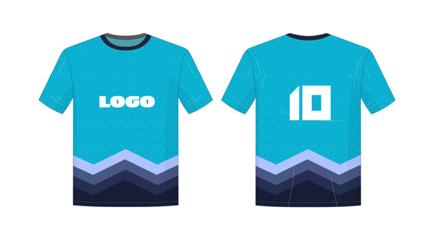 Jersey futbol blue texture