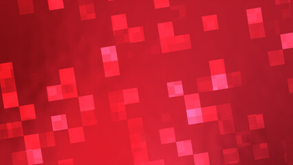 Red background square pattern
