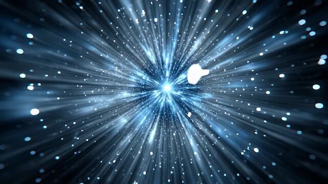 Stunning Cosmic Explosion - A Visual Journey Through Space and Time.