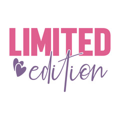 Limited Edition Svg