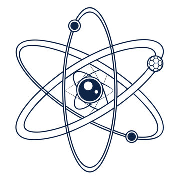 Atomic structure illustration
