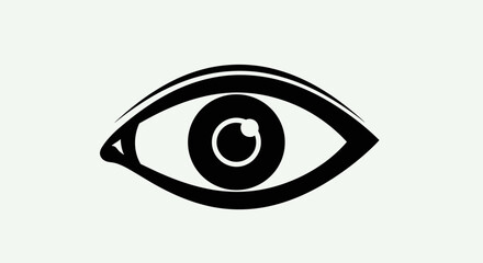 Obraz premium Detailed illustration of eye.