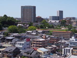 豊田市市街地の風景