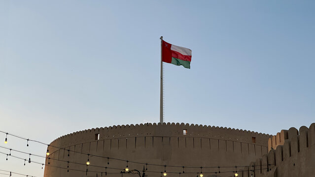 Nizwa fort and castle in Oman