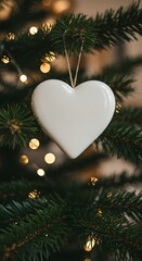 Warm Heart, Christmas Glow: Festive Ornament