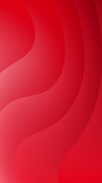 Creative abstract red wave motion 4k backgorund seamless looping