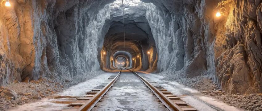 Bore drilling mine equipment for gold mining tunnels