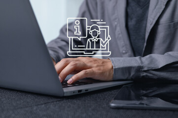 Professional Laptop Use for Online Learning and Digital Education