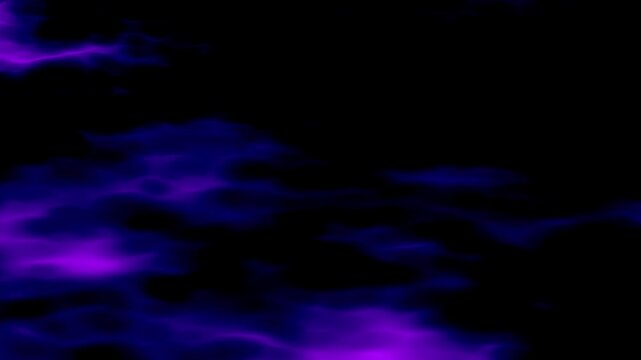 Purple Neon Plasma Motion Background Abstract Energy Flow Futuristic Sci Fi Liquid Light Cloud Loop Animation