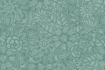 seamless pattern abstract zen tangle doodle