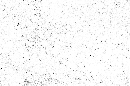 Distressed grunge wall texture. Distress overlay texture. Grunge background. Abstract mild textured effect. Black isolated on white.