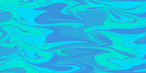 Obraz premium Abstract background of blue and green tones swirl design. Random combination for wallpaper