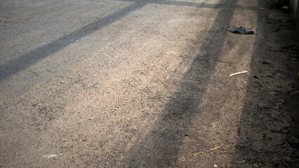 the warm afternoon shadow lines make the reflections sunless in the far west