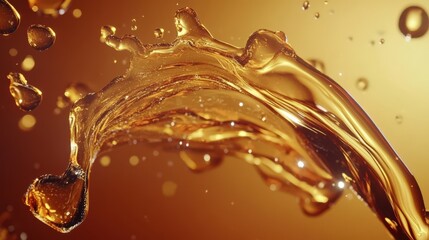 液体が飛び散る瞬間