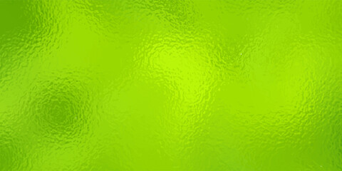 green Foil Texture Background with Glass Effect or sea green glass texture. Abstract gradient bright light reflection and shiny rough texture surface.