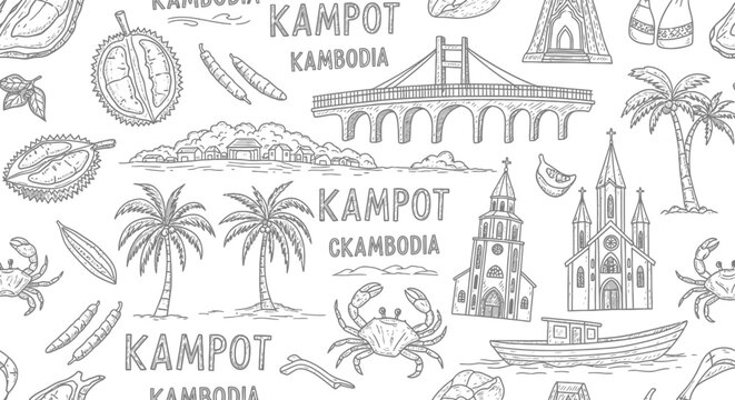 Cambodian Culture, Landscape, and Travel Icons