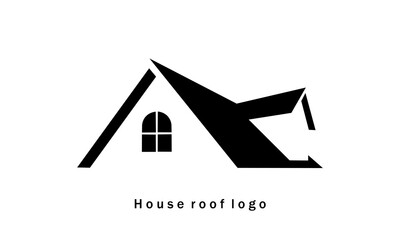 House roof logo vector icon