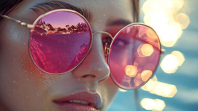 Retro radiance Sunsettinted shades