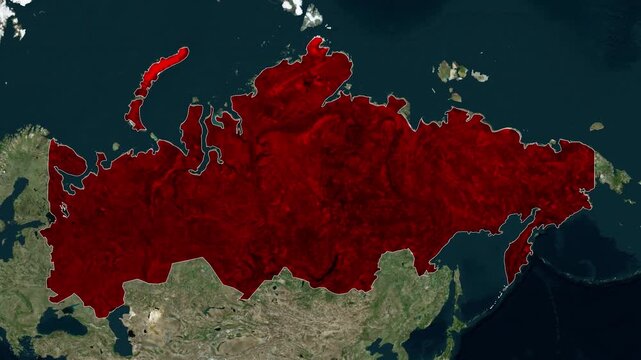 Tsardom Of Muscovy Map Animation 1715 AD