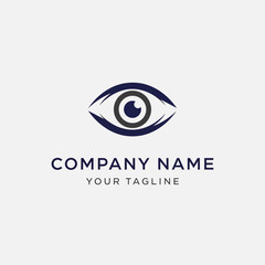 Obraz premium Eye Logo Design Template for Company.