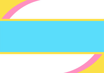 Obraz premium Minimal pastel colorful abstract geometric tech background