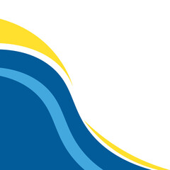 Flat Business Corner Illustration