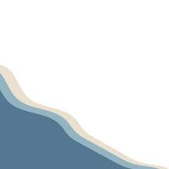 Flat Business Corner Illustration