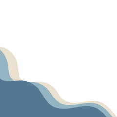 Flat Business Corner Illustration