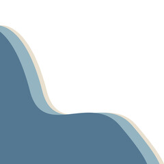 Flat Business Corner Illustration