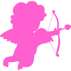 Cupid Valentine's Day Illustration