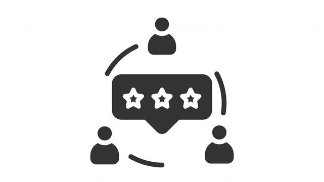 Animated reviewer with money and audience sign. Suitable for finance, marketing, strategy, website, business, advertising, analysis, seo, promotion, campaign, advertisement, networking and company