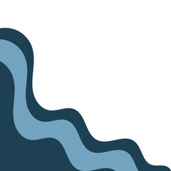 Flat Business Corner Illustration