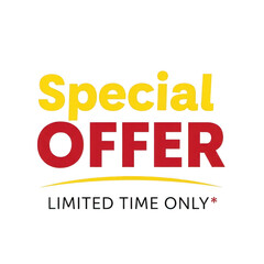 Obraz premium Special offer available for limited time 