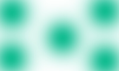 Fototapeta premium Green Soft Blur Abstract Transparent Background with Floating Gradient Circles, Minimal Modern Overlay Design for Digital Use